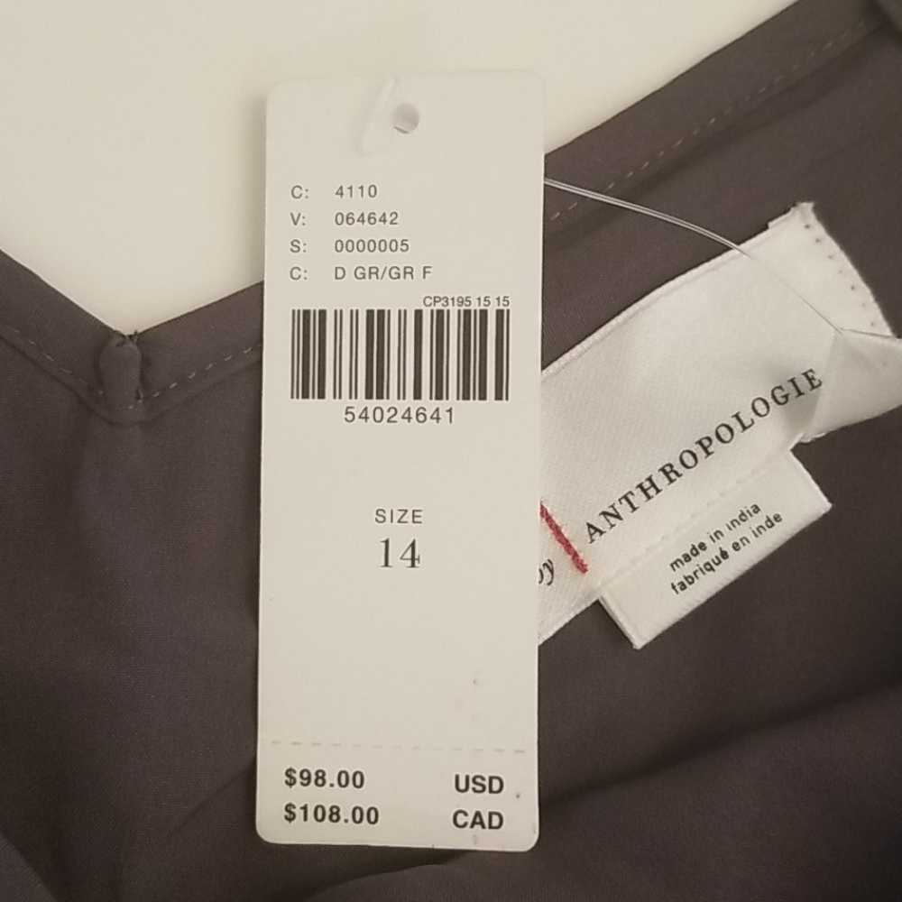 NWT Anthropologie Amelie Sequin Camisole Sz 6, 14 - Picture 9 of 10